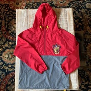 HARRY POTTER Gryffindor Windbreaker with Hood